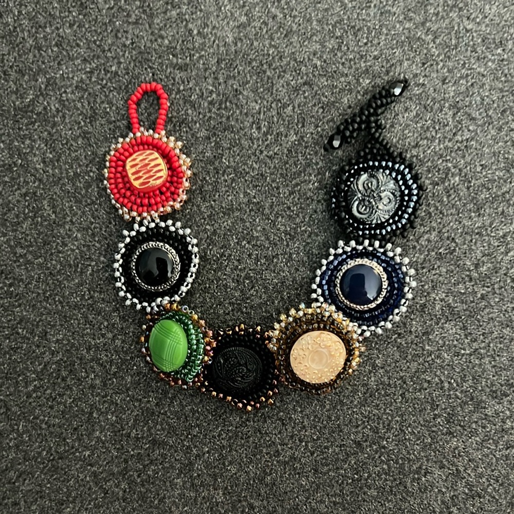Handcrafted Multicolor Beaded Bracelet